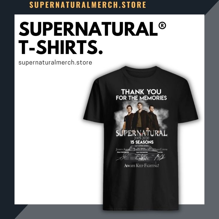 OFFICIAL Supernatural Shirts, Merch & Hoodies