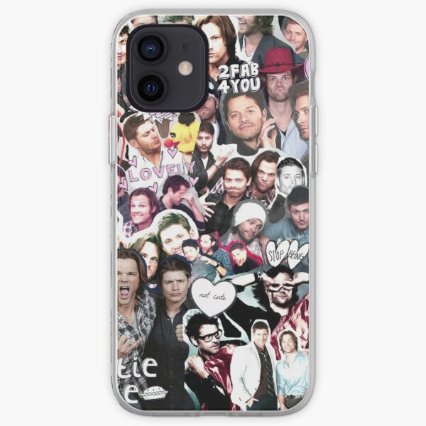 Supernatural Collage iPhone Soft Case RB2409 product Offical Supernatural Merch
