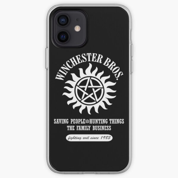 SUPERNATURAL - WINCHESTER BROTHERS SINCE 1983 iPhone Soft Case RB2409 product Offical Supernatural Merch