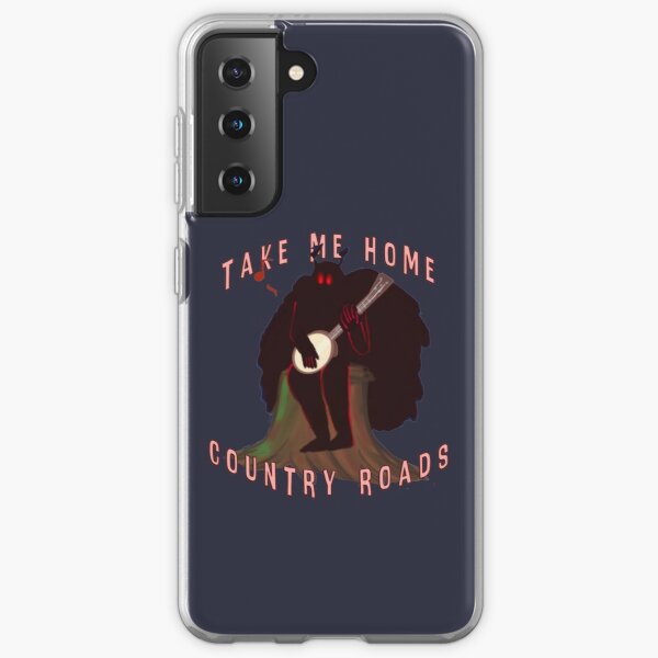 Mothman, Country Roads (but like he has a Banjo) Samsung Galaxy Soft Case RB2409 product Offical Supernatural Merch