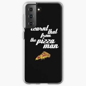 "I learnt that from the pizzaman" Samsung Galaxy Soft Case RB2409 product Offical Supernatural Merch