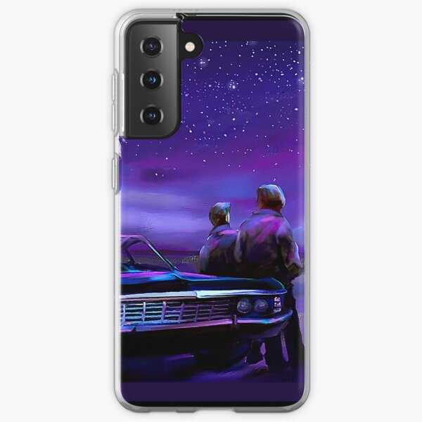 Head Case Designs Officially Licensed Supernatural Graphic Sam, Dean &  Castiel Soft Gel Case Compatible with Samsung Galaxy S9 