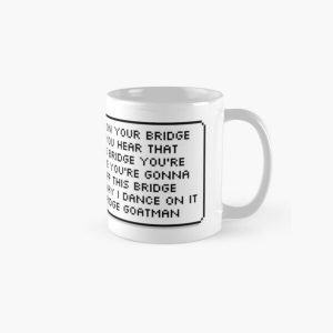 Buzzfeed Unsolved Supernatural Goatman Taunt Classic Mug RB2409 product Offical Supernatural Merch