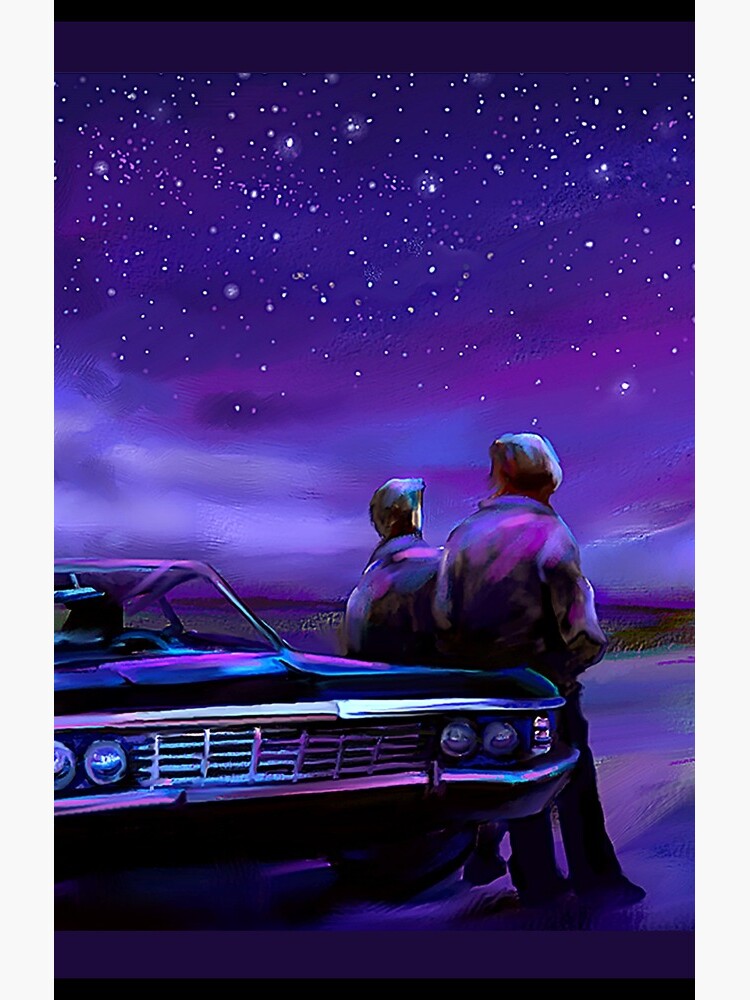 Supernatural Cases - Impala Nights- Sam and Dean Samsung Galaxy Soft Case  RB2409