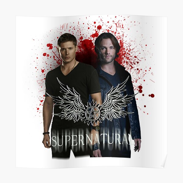 Sam and dean supernatural  Poster RB2409 product Offical Supernatural Merch