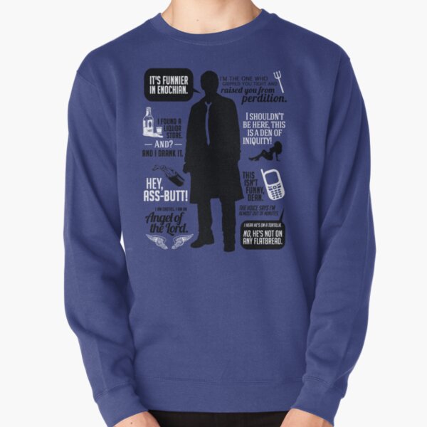 Castiel Quotes Pullover Sweatshirt RB2409 product Offical Supernatural Merch