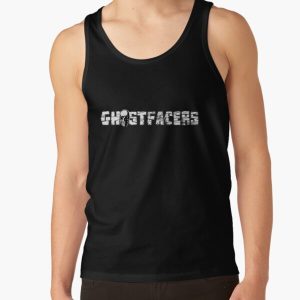 Supernatural Ghostfacers logo (white) Tank Top RB2409 product Offical Supernatural Merch