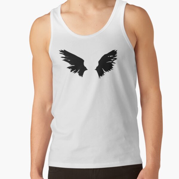 Castiel Wings Black Tank Top RB2409 product Offical Supernatural Merch