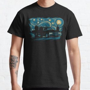 Supernatural Night Classic T-Shirt RB2409 product Offical Supernatural Merch