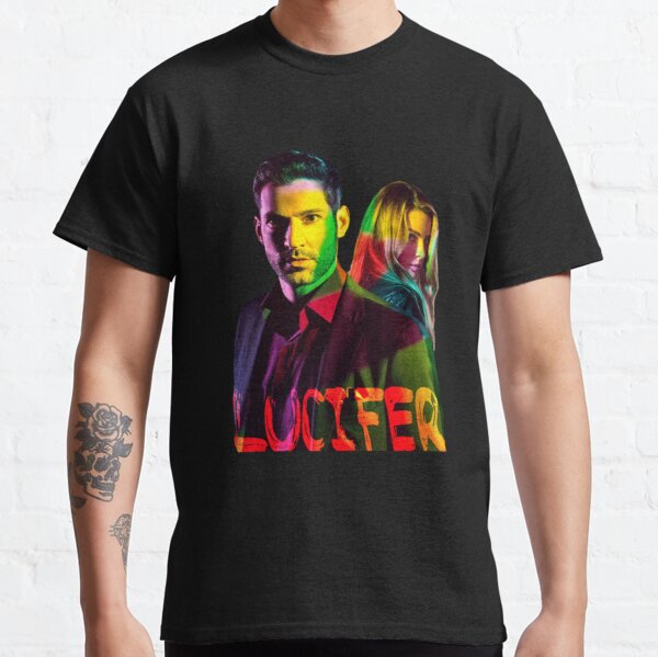 Lucifer Season 5 Netflix Lucifer and Chloe - Temptation tv show Classic T-Shirt RB2409 product Offical Supernatural Merch