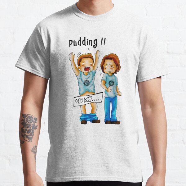 Supernatural T-Shirts - Pudding-Oh-my-Supernatural Classic T-Shirt RB2409
