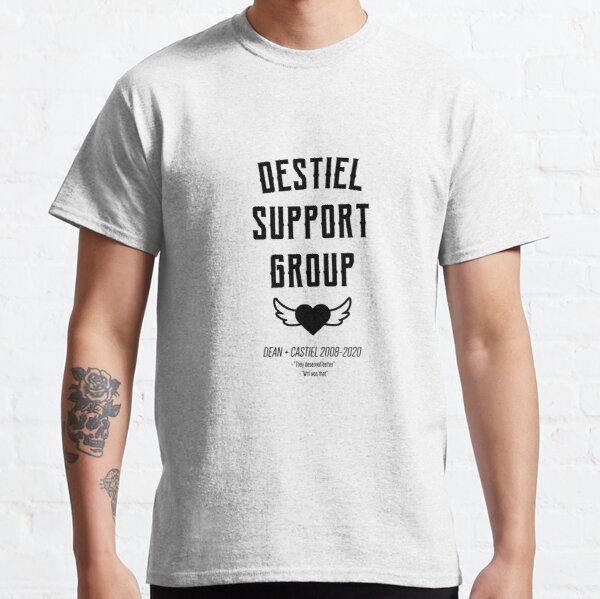 Destiel Support Group, Supernatural Classic T-Shirt RB2409 product Offical Supernatural Merch