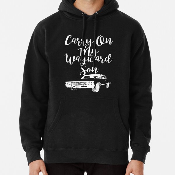Carry on my Wayward Son - Supernatural Pullover Hoodie RB2409 product Offical Supernatural Merch