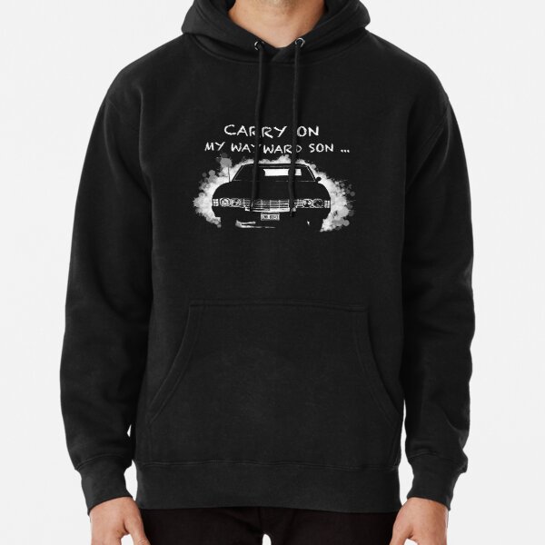 Carry on my wayward son_Supernatural Pullover Hoodie RB2409 product Offical Supernatural Merch