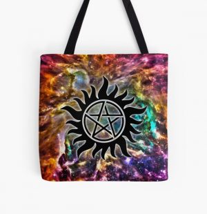 Supernatural Cosmos All Over Print Tote Bag RB2409 product Offical Supernatural Merch