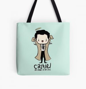 Castiel - Angel of the Lord All Over Print Tote Bag RB2409 product Offical Supernatural Merch