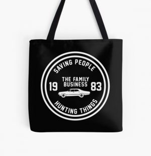 Supernatural - The Family Business All Over Print Tote Bag RB2409 product Offical Supernatural Merch