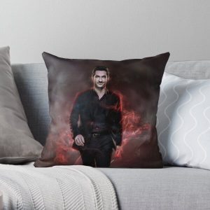 Lucifer in Hell Throw Pillow RB2409 product Offical Supernatural Merch