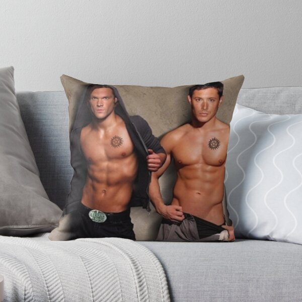 Supernatural - Sam & Dean Throw Pillow RB2409 product Offical Supernatural Merch