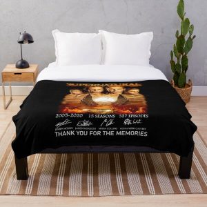 Supernatural Thank You For The Memories Throw Blanket RB2409 product Offical Supernatural Merch