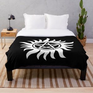 Supernatural Sigil - Anti Possession Throw Blanket RB2409 product Offical Supernatural Merch