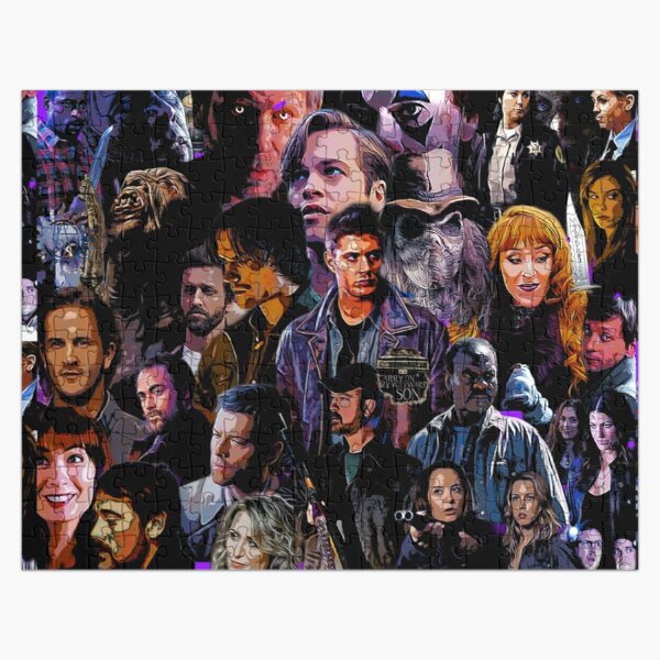 Collage Of Supernatural  Jigsaw Puzzle RB2409 product Offical Supernatural Merch