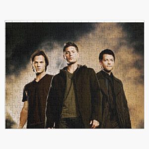 Sam, Dean, and Cas Jigsaw Puzzle RB2409 product Offical Supernatural Merch