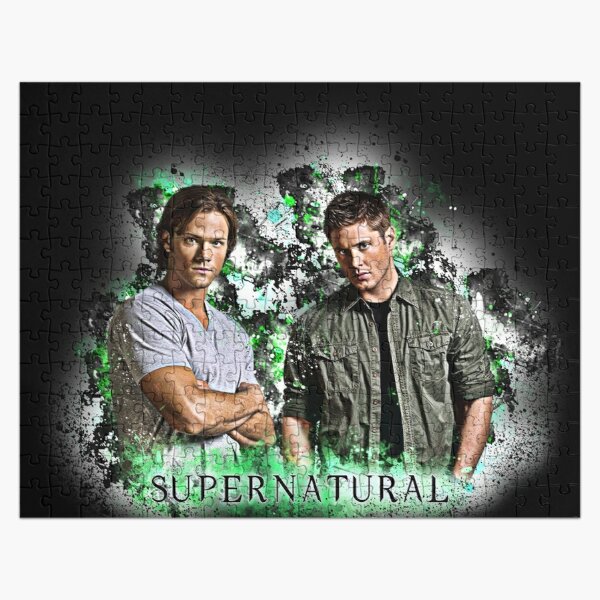Sam and Dean Winchester supernatural Jigsaw Puzzle RB2409 product Offical Supernatural Merch