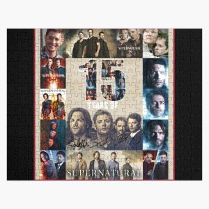 Supernatural 15 Seasons Jigsaw Puzzle RB2409 product Offical Supernatural Merch