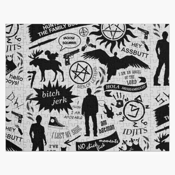 Supernatural items Jigsaw Puzzle RB2409 product Offical Supernatural Merch