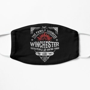 The Family Business Winchester Saving People and Hunting Things | Supernatural™ Flat Mask RB2409 product Offical Supernatural Merch